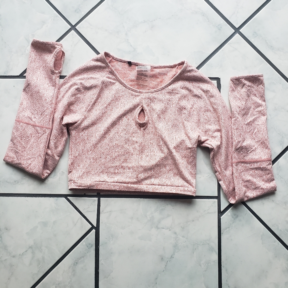 Gymshark Fleur Texture Long Sleeve